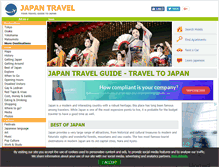 Tablet Screenshot of justjapan.org